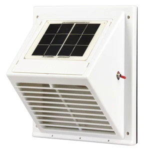 EG-SWF103 solar wall fan with integrated solar panel