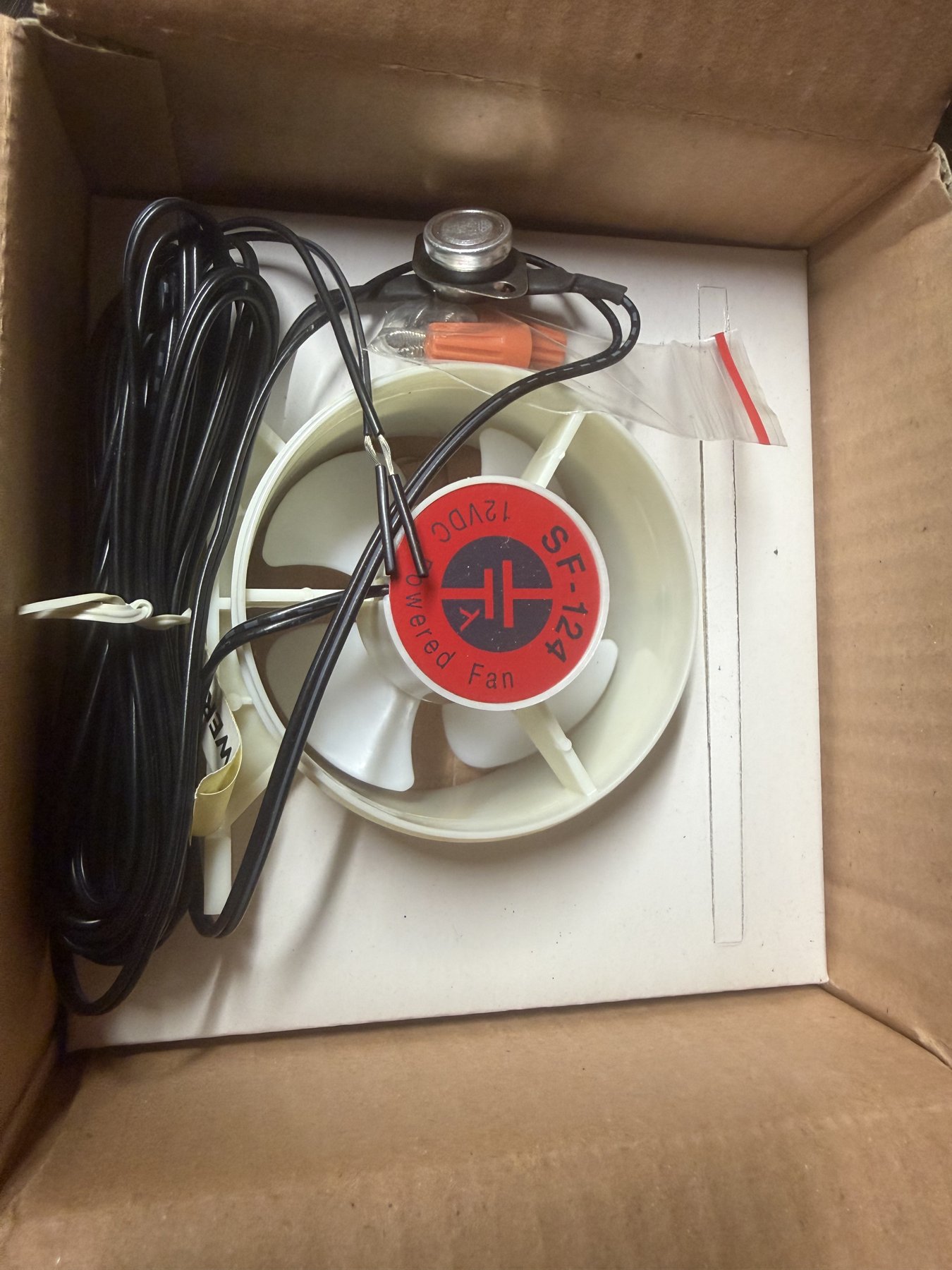FAN-124 package and included kit